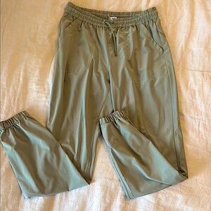 TNA Sage Green Casual Lounge Pants Elastic Waistband Soft/Thin Fabric